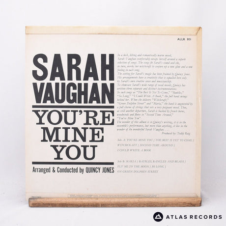 Sarah Vaughan - You're Mine You - LP Vinyl Record - VG+/EX