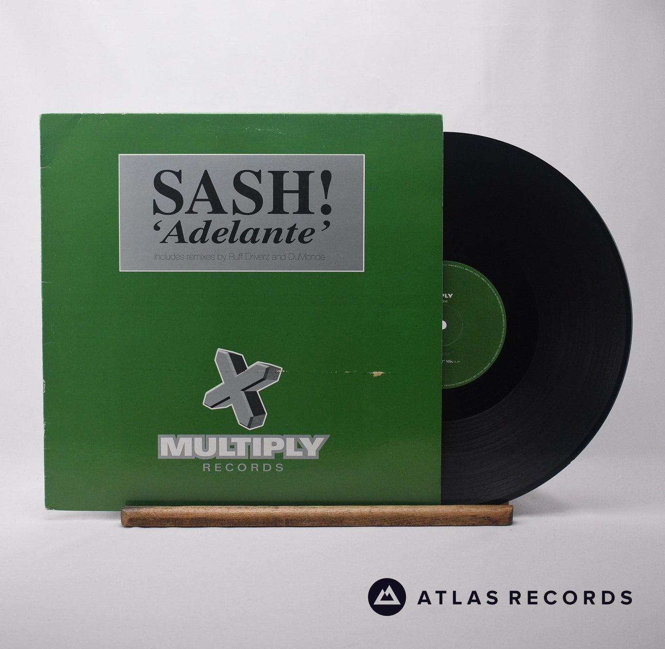 Sash! Adelante 12" Vinyl Record - Front Cover & Record