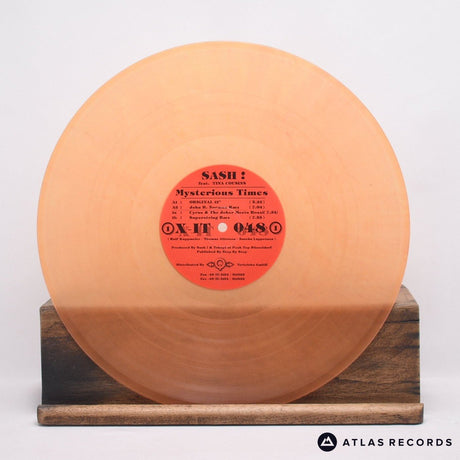 Sash! - Mysterious Times - Translucent Orange 12" Vinyl Record -