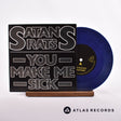 Satan's Rats You Make Me Sick 7" Vinyl Record - Front Cover & Record