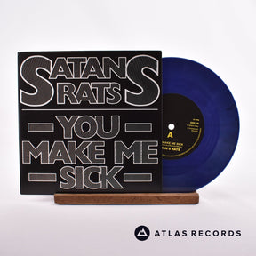 Satan's Rats You Make Me Sick 7" Vinyl Record - Front Cover & Record