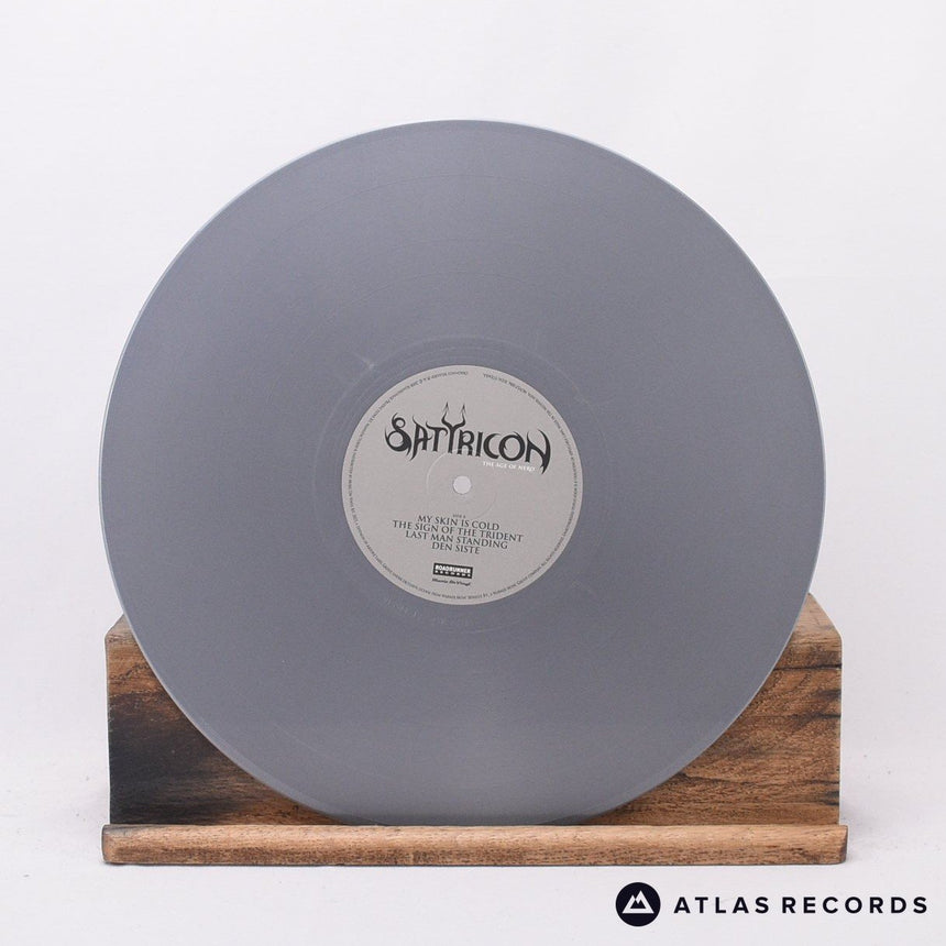Satyricon - The Age Of Nero - Silver Limited Edition Lyric Sheet LP Vinyl Record