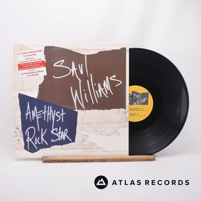 Saul Williams Amethyst Rock Star 12" Vinyl Record - Front Cover & Record