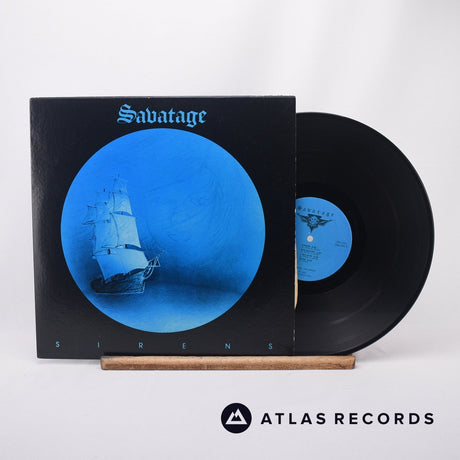 Savatage Sirens LP Vinyl Record - Front Cover & Record