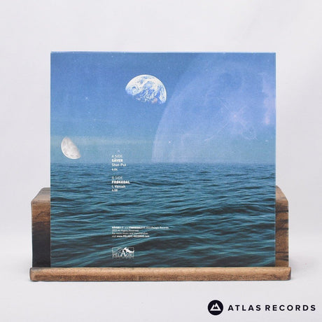 Saver - Split - Blue W/ White Splatter Limited Edition 10" Vinyl Record - EX/VG+