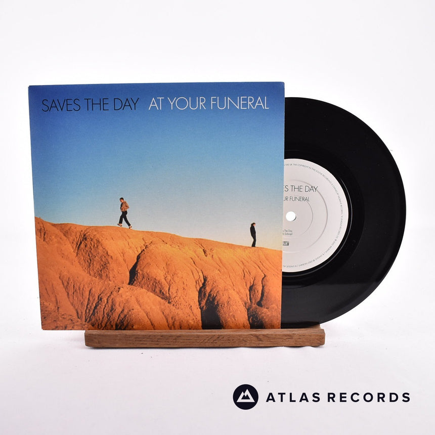 Saves The Day At Your Funeral 7" Vinyl Record - Front Cover & Record