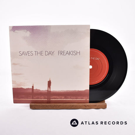 Saves The Day Freakish 7" Vinyl Record - Front Cover & Record