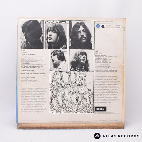 Savoy Brown - Blue Matter - 2W 1W LP Vinyl Record - VG+/VG+