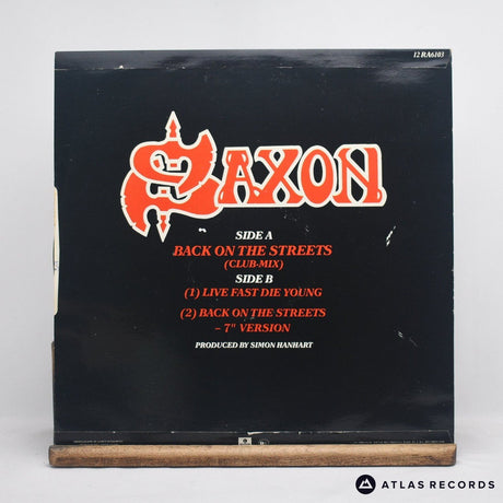 Saxon - Back On The Streets (Club Mix) - 12" Vinyl Record - VG+/VG+