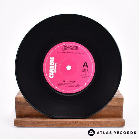 Saxon - Big Teaser - 7" Vinyl Record - EX/VG+