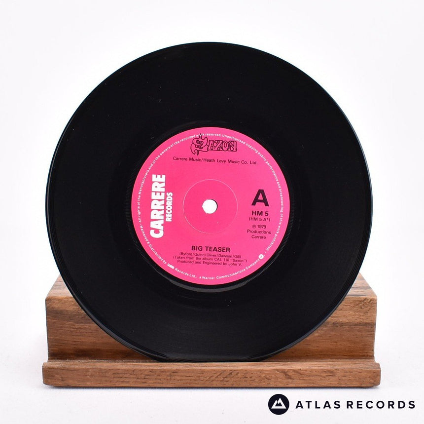 Saxon - Big Teaser - 7" Vinyl Record - EX/VG+