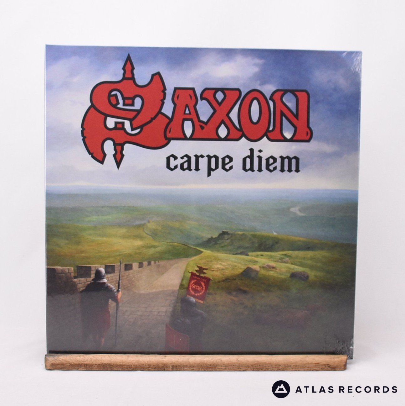 Saxon Carpe Diem LP Vinyl Record - Front Cover & Record