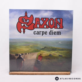 Saxon Carpe Diem LP Vinyl Record - Front Cover & Record