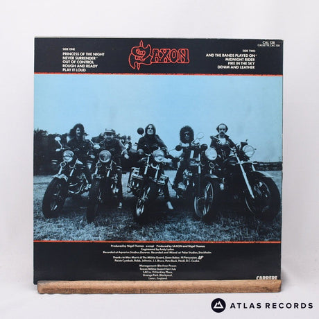 Saxon - Denim And Leather - LP Vinyl Record - VG+/EX