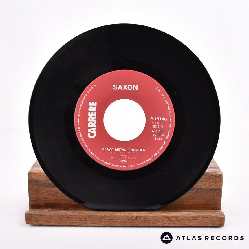 Saxon - Heavy Metal Thunder - Insert 7" Vinyl Record - VG+/EX