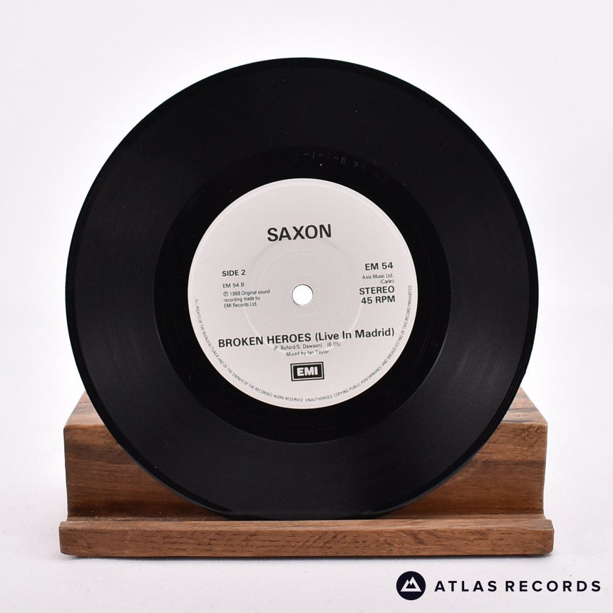 Saxon - I Can't Wait Anymore - Insert Limited Edition 7" Vinyl Record - NM/EX