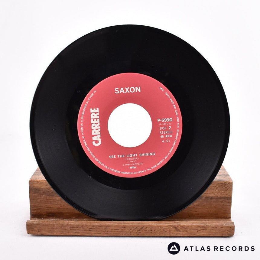 Saxon - Motorcycle Man - Insert 7" Vinyl Record - EX/VG+