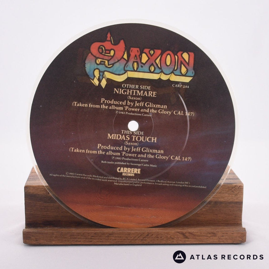 Saxon - Nightmare - Limited Edition Picture Disc 7" Vinyl Record - VG+