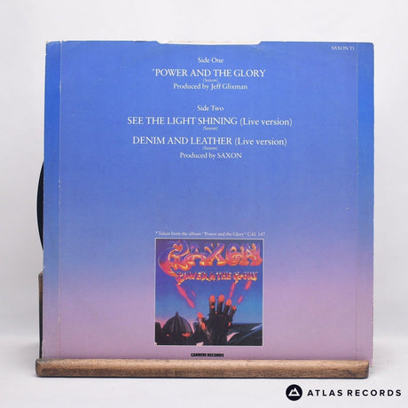 Saxon - Power & The Glory - 12" Vinyl Record - VG+/VG+