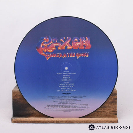 Saxon - Power & The Glory - Picture Disc LP Vinyl Record - NM