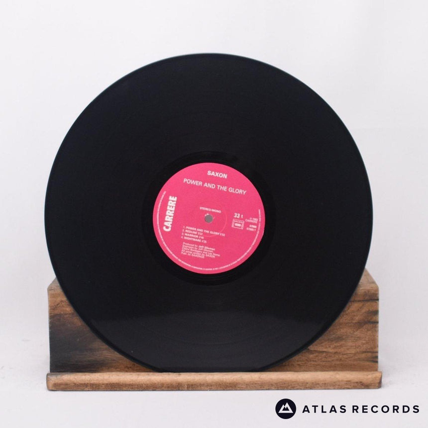 Saxon - Power & The Glory - LP Vinyl Record - VG+/VG+