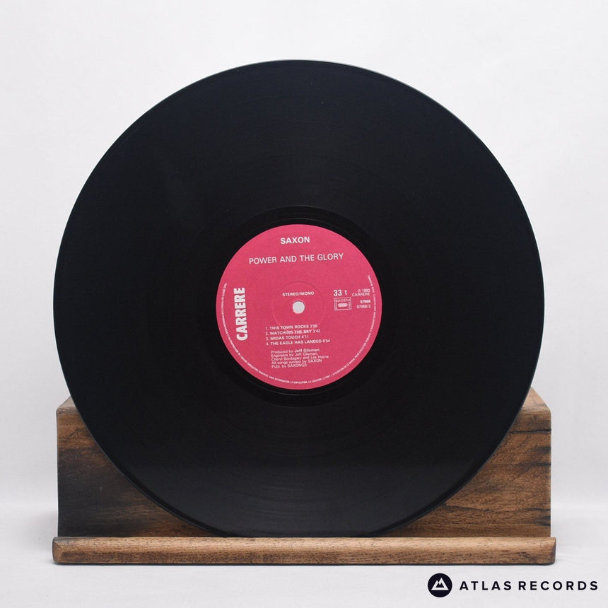 Saxon - Power & The Glory - LP Vinyl Record - EX/EX