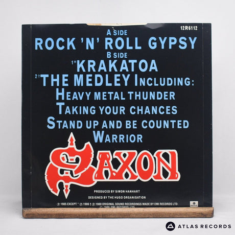 Saxon - Rock 'N' Roll Gypsy - 12" Vinyl Record - EX/EX