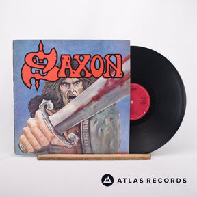 Saxon Saxon LP Vinyl Record - Front Cover & Record