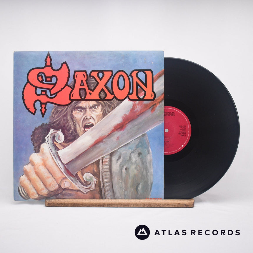 Saxon Saxon LP Vinyl Record - Front Cover & Record