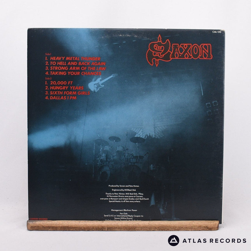 Saxon - Strong Arm Of The Law - Gatefold LP Vinyl Record - VG+/VG+