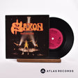 Saxon Suzy Hold On 7" Vinyl Record - Front Cover & Record