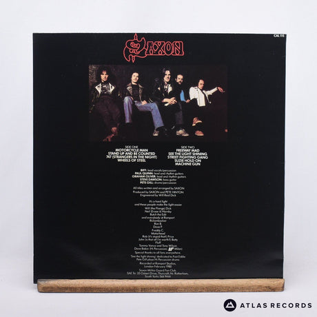 Saxon - Wheels Of Steel - LP Vinyl Record - EX/EX