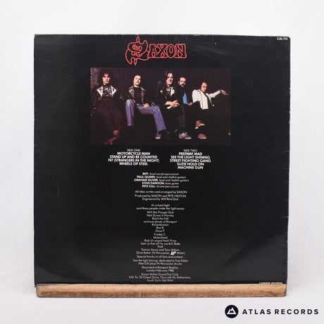Saxon - Wheels Of Steel - LP Vinyl Record - VG+/VG+