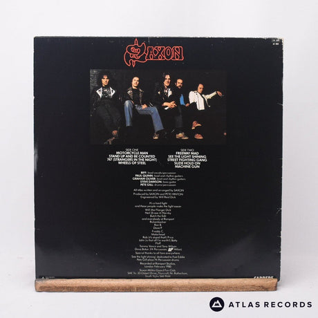 Saxon - Wheels Of Steel - LP Vinyl Record - EX/VG+