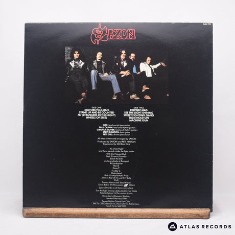 Saxon - Wheels Of Steel - LP Vinyl Record - EX/EX