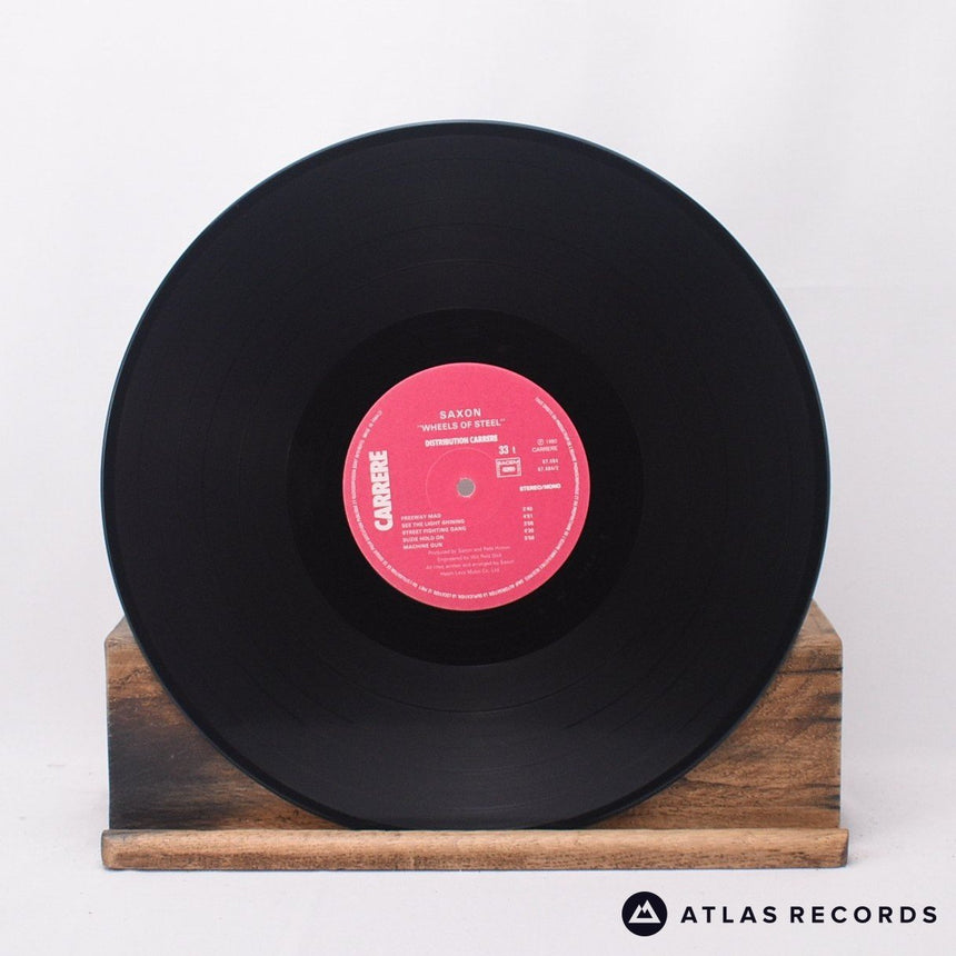 Saxon - Wheels Of Steel - LP Vinyl Record - EX/VG+