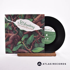 Say Anything Alive With The Glory Of Love 7" Vinyl Record - Front Cover & Record