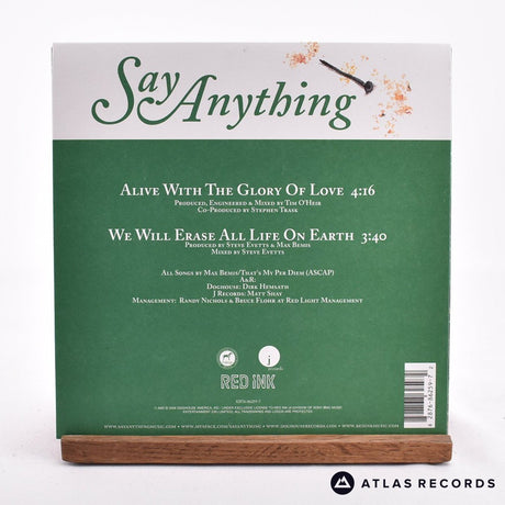 Say Anything - Alive With The Glory Of Love - 7" Vinyl Record - NM/EX