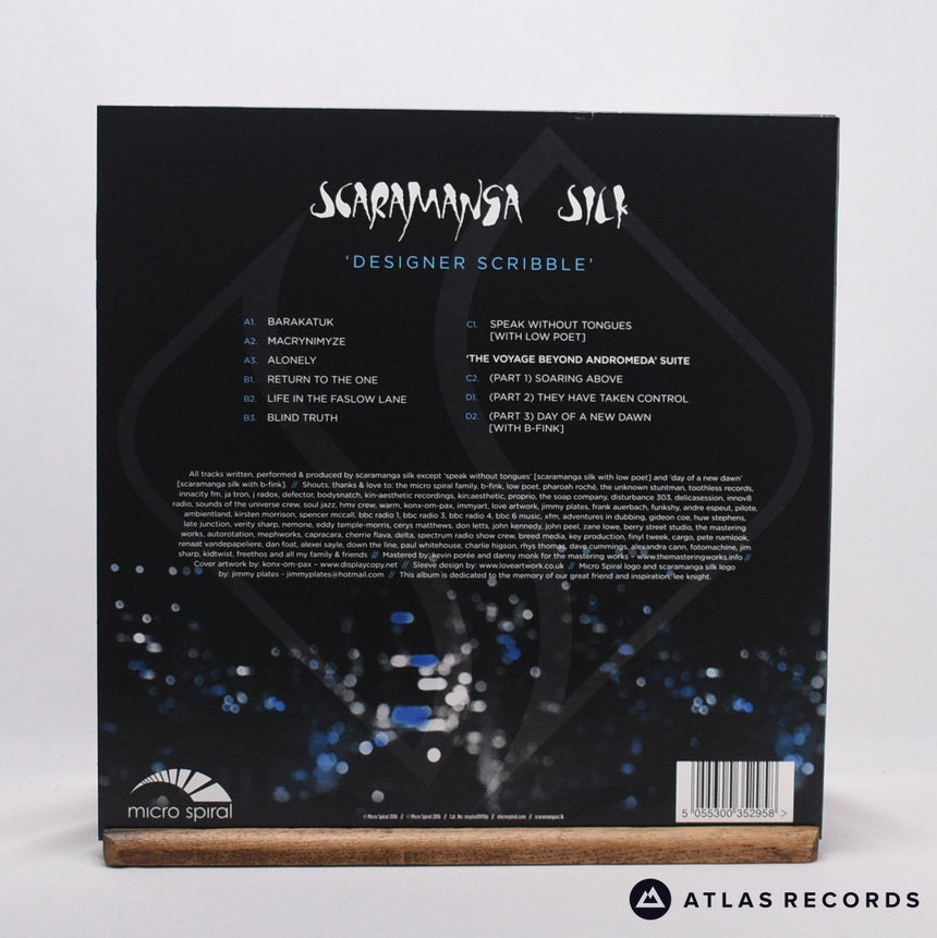 Scaramanga Silk - Designer Scribble - Double LP Vinyl Record - EX/VG+