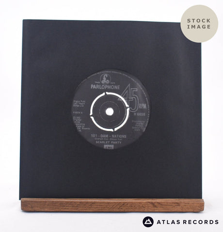 Scarlet Party 101 - Dam - Nations 7" Vinyl Record - Sleeve & Record Side-By-Side