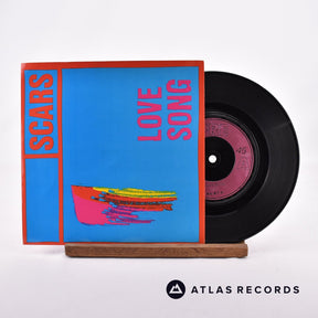Scars Love Song 7" Vinyl Record - Front Cover & Record