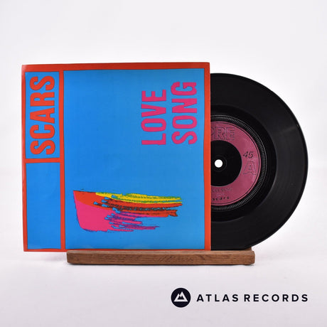 Scars Love Song 7" Vinyl Record - Front Cover & Record