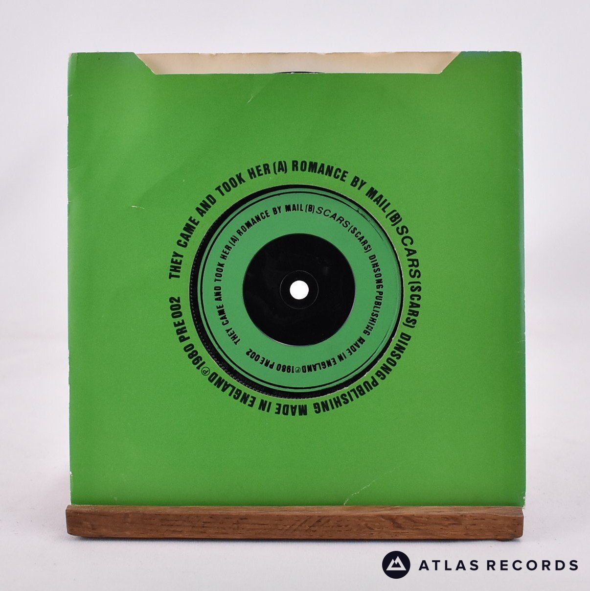 Scars They Came And Took Her 7" Vinyl Record - Front Cover & Record