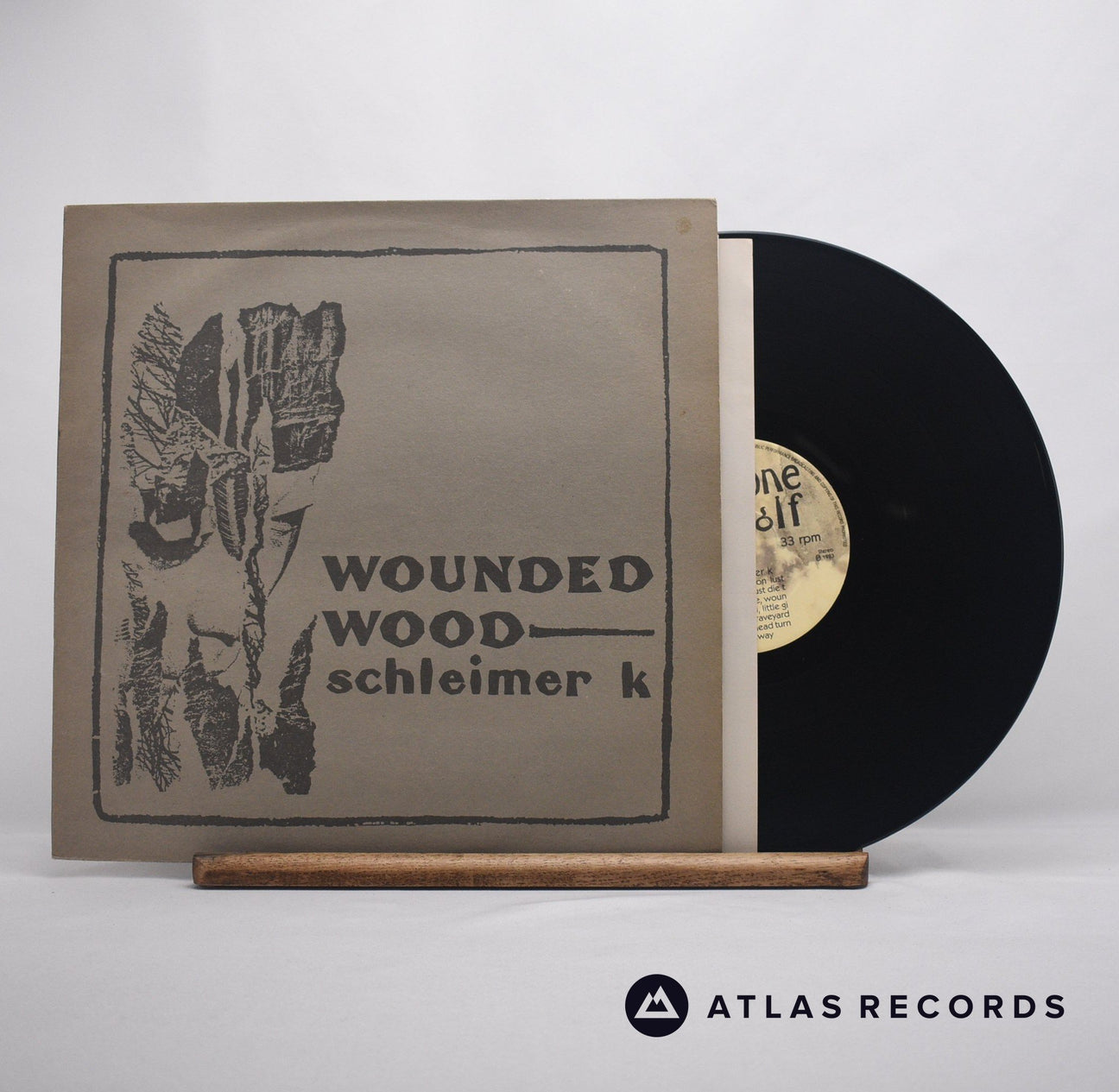 Schleimer K Wounded Wood LP Vinyl Record - Front Cover & Record