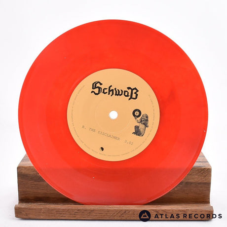 SchwaB - DJs In A Row - Red 7" Vinyl Record - NM/NM