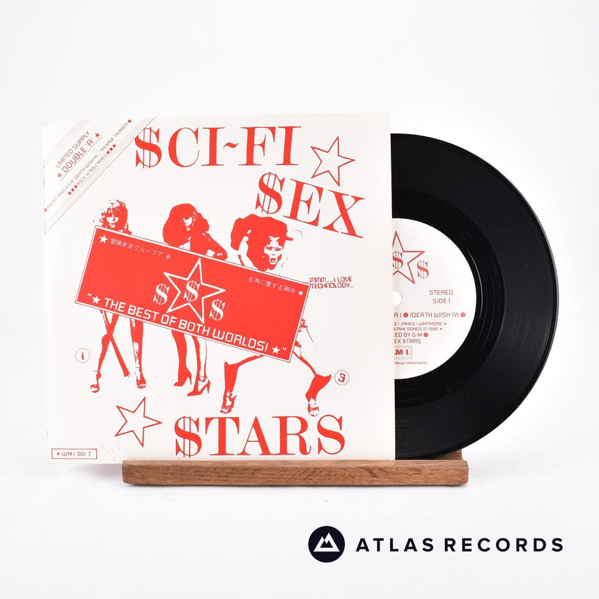 Sci-Fi Sex Stars Rockit Miss U.S.A. 7" Vinyl Record - Front Cover & Record