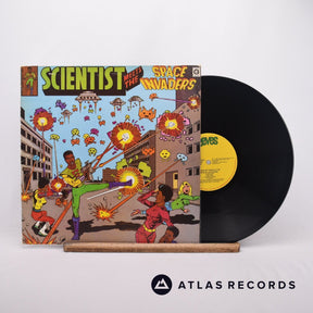 Scientist Scientist Meets The Space Invaders LP Vinyl Record - Front Cover & Record