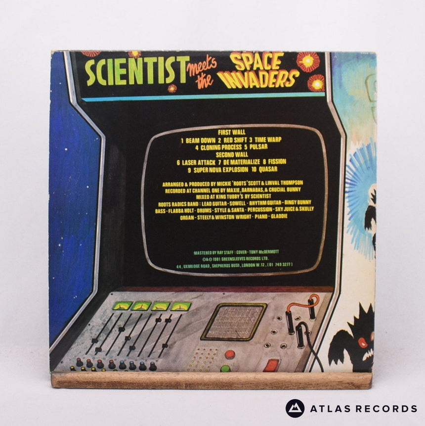 Scientist - Scientist Meets The Space Invaders - A1 B LP Vinyl Record - VG+/VG+