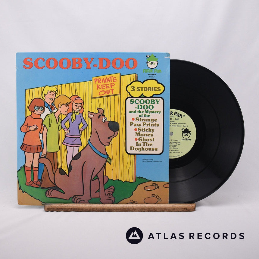 Scooby-Doo 3 Stories LP Vinyl Record - Front Cover & Record
