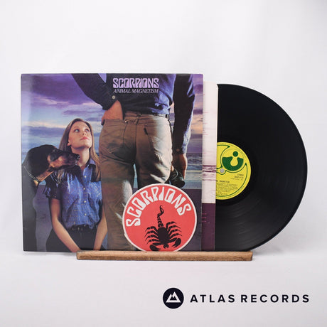 Scorpions Animal Magnetism LP Vinyl Record - Front Cover & Record
